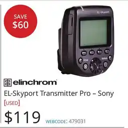 Vistek EL-Skyport Transmitter Pro – Sony offer