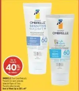Shoppers Drug Mart OMBRELLE SENSITIVE expert+ offer