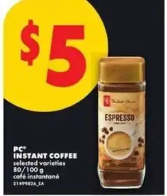 No Frills Pc instant coffee offer