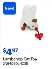 Walmart Lambchop Cat Toy offer