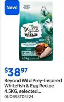 Walmart Beyond Wild Prey-Inspired Whitefish & Egg Recipe offer