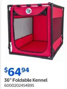 Walmart 36" Foldable Kennel offer