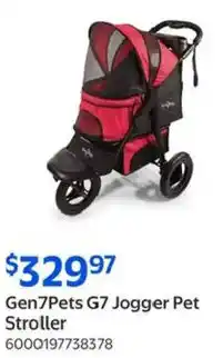 Walmart Gen7Pets G7 Jogger Pet Stroller offer