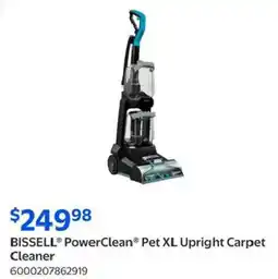 Walmart Bissell powerclean pet xl upright carpet offer