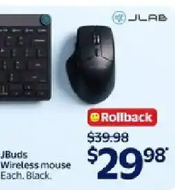Walmart JBuds Wireless mouse offer