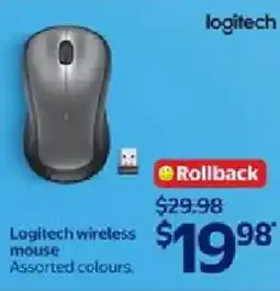 Walmart Logitech wireless mouse offer