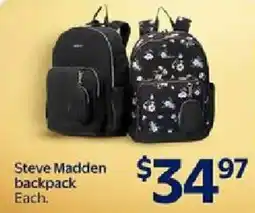 Walmart Steve Madden backpack Each offer