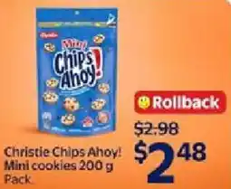 Walmart Christie Chips Ahoy! Mini cookies offer