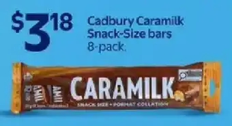 Walmart Cadbury Caramilk Snack-Size bars 8-pack. offer