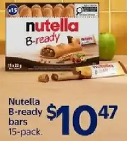 Walmart Nutella B-ready bars offer
