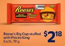 Walmart Reese's Big Cup stuffed with Pieces King offer