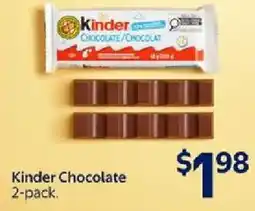 Walmart Kinder Chocolate offer