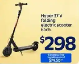 Walmart Hyper 37 V folding electric scooter offer