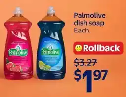 Walmart Palmolive dish soap offer