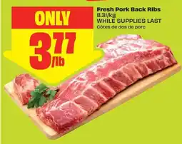 FreshCo Fresh Pork Back Ribs offer