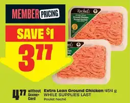 FreshCo Extra lean ground chicken poulet offer