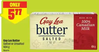 FreshCo Gay Lea Butter Salted or Unsalted offer