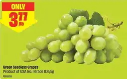 FreshCo Green Seedless Grapes offer