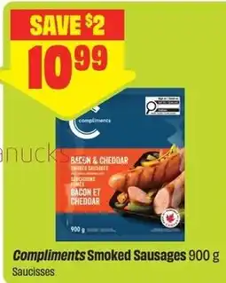 FreshCo Compliments Smoked Sausages offer