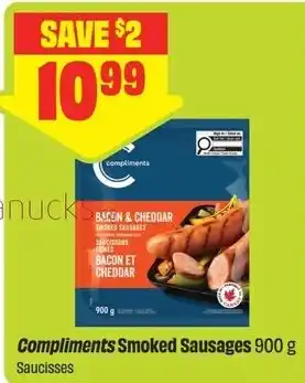 FreshCo Compliments Smoked Sausages offer