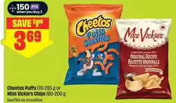 FreshCo Cheetos Puffs or Miss Vickie's Chips offer