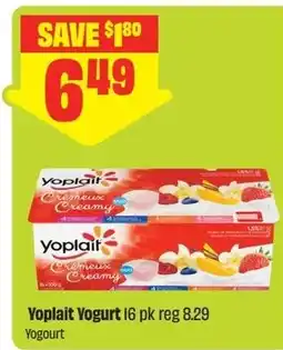 FreshCo Yoplait Yogurt offer