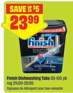 FreshCo Finish Dishwashing Tabs offer