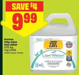 FreshCo Purina Tidy Cats Cat Litter offer