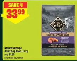 FreshCo Nature's Recipe Adult Dog Food offer