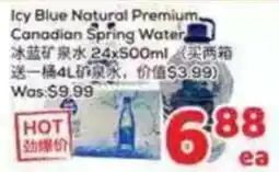 Foody Mart Icy Blue Natural Premium Canadian Spring Water offer