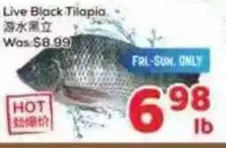 Foody Mart Live Black Tilapia offer