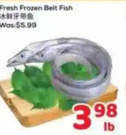 Foody Mart Fresh Frozen Belt Fish offer