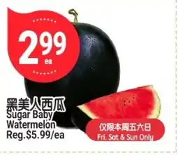 SunFood Supermarket Sugar Baby Watermelon offer