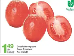 Highland Farms Ontario Homegrown Roma Tomatoes offer