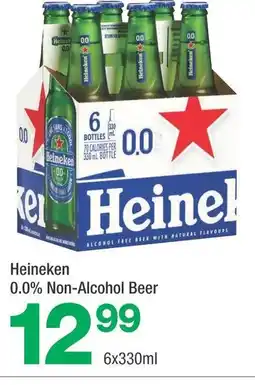 Highland Farms Heineken 0.0% Non-Alcohol Beer offer