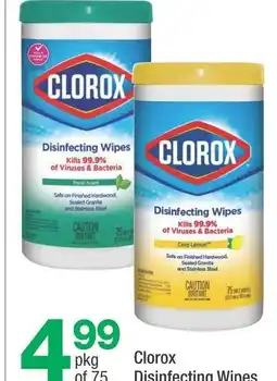 Highland Farms Clorox Disinfecting Wipes offer