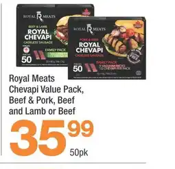 Highland Farms Royal Meats Chevapi Value Pack, Beef & Pork, Beef and Lamb or Beef offer