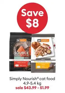 Petsmart Simply Nourish cat food offer