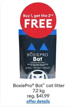 Petsmart BoxiePro Bot cat litter offer