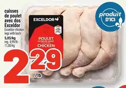 Metro Cuisses de poulet avec dos exceldor offer