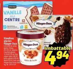 Metro Häagen-Dazs friandises glacées offer