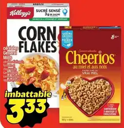 Metro Kellogg's céréales general mills offer