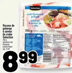 Metro Flocons de goberge à saveur de crabe selection offer