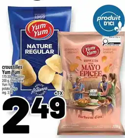 Metro Yum Yum croustilles offer