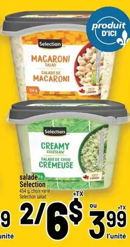 Metro Selection salade offer