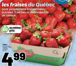 Metro Fraises offer