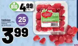 Metro Framboises offer