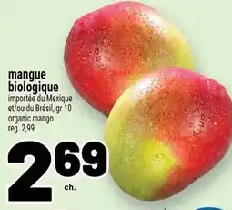 Metro Mangue biologique offer