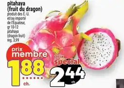 Metro Pitahaya (fruit du dragon) offer