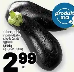 Metro Aubergines offer